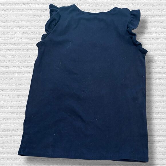 Gymboree Girls Embroidered Cowgirl Flutter Tank Top American Cutie Blue Size 10 - Picture 5 of 5